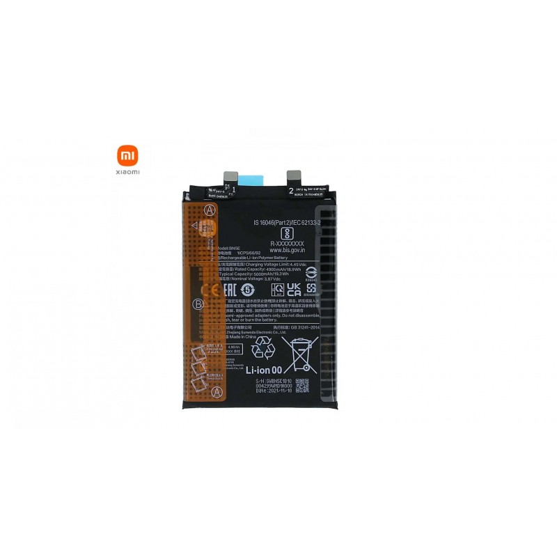 Batería BN5E original Xiaomi Poco X4 Pro 5G Redmi Note 11 Pro 5G Redmi Note 12 Pro 4G Service Part