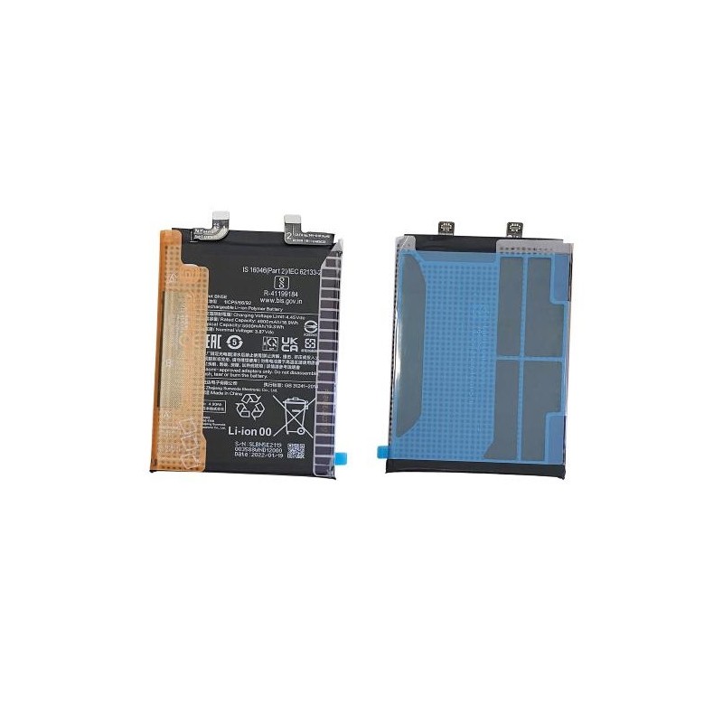 Batería BN5E original Xiaomi Poco X4 Pro 5G Redmi Note 11 Pro 5G Redmi Note 12 Pro 4G Service Part