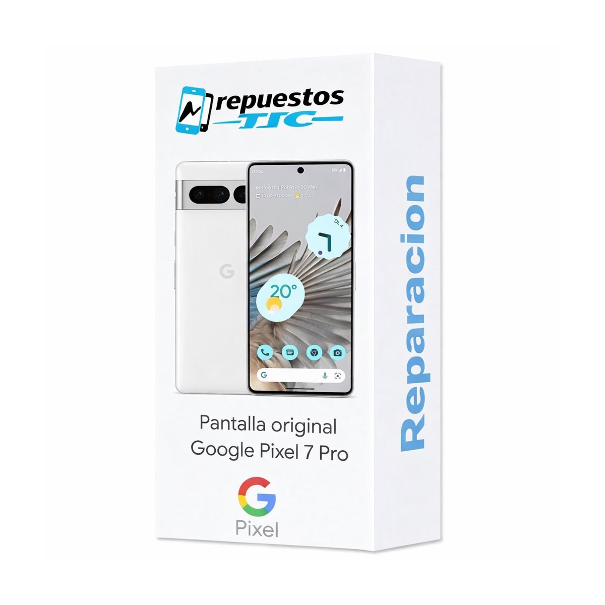 Cambio Pantalla original Google Pixel 7 Pro Service Pack