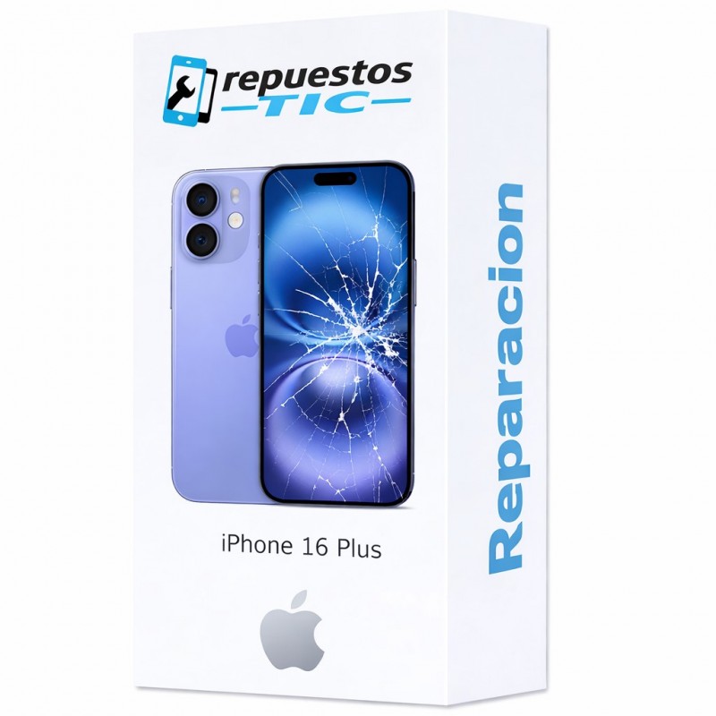 Cambio Pantalla iPhone 16 Plus (A3290, A3082, A3289, A3291) Soft Oled 120Hz