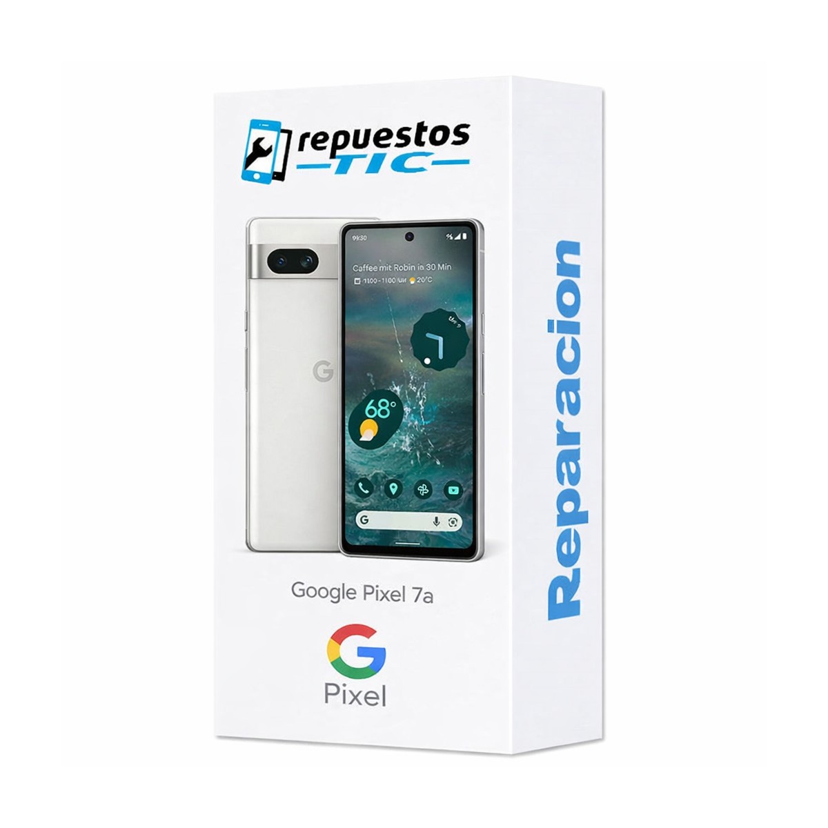 Cambio pantalla Google Pixel 7a original Service Pack