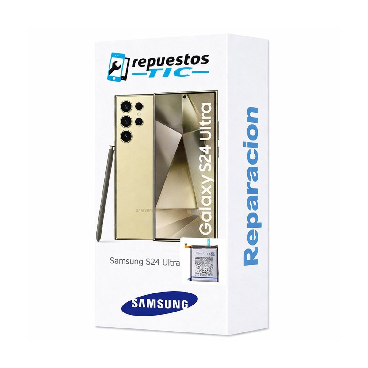 Cambio Bateria original Samsung Galaxy S24 Ultra S928 Service Pack