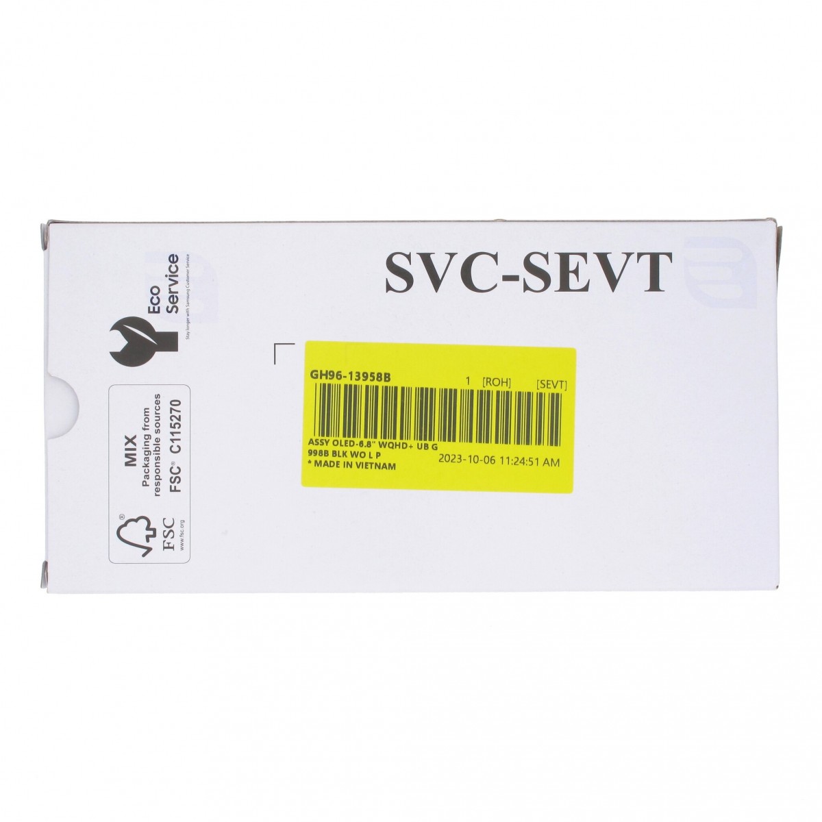 Pantalla original externa Samsung Galaxy S21 Ultra 5G G998B Service Pack