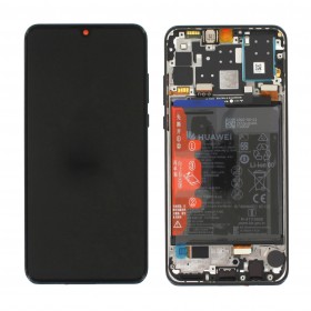 Pantalla original Huawei P30 Lite Negra. Service Pack