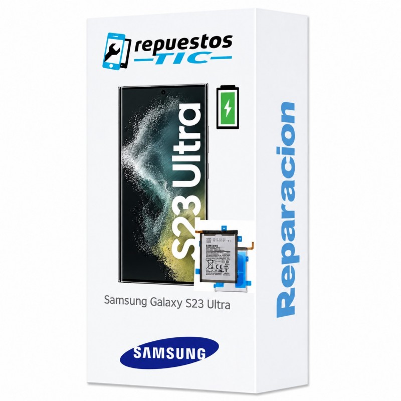 Cambio bateria original Samsung Galaxy S23 Ultra S918 Service Pack