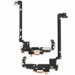 Flex conector de carga y micro iPhone 17 Pro Max  original extraído Naranja