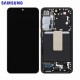 Pantalla original Samsung Galaxy S23 S911 completa con marco Negra Service Pack