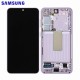 Pantalla original Samsung Galaxy S23 S911 completa con marco Lavanda SERVICE PACK