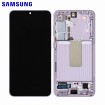Pantalla original Samsung Galaxy S23 S911 completa con marco Lavanda SERVICE PACK