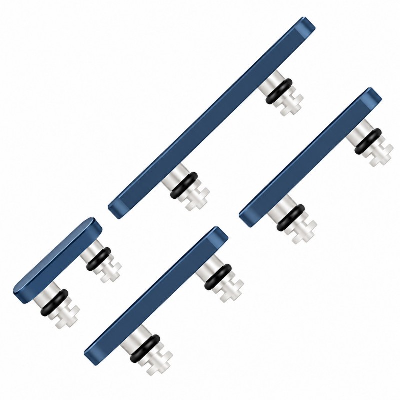Set botones laterales iPhone 17 Pro Max Azul oscuro