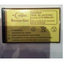 Batería BL-4U para Nokia 3120c, 8800 Sapphire Arte, 6212c Classic 800m/AH Li-ion Larga Duracion