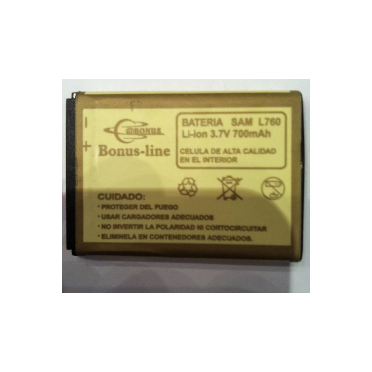 Bateria Samsung L760 700m/AH Li-ion
