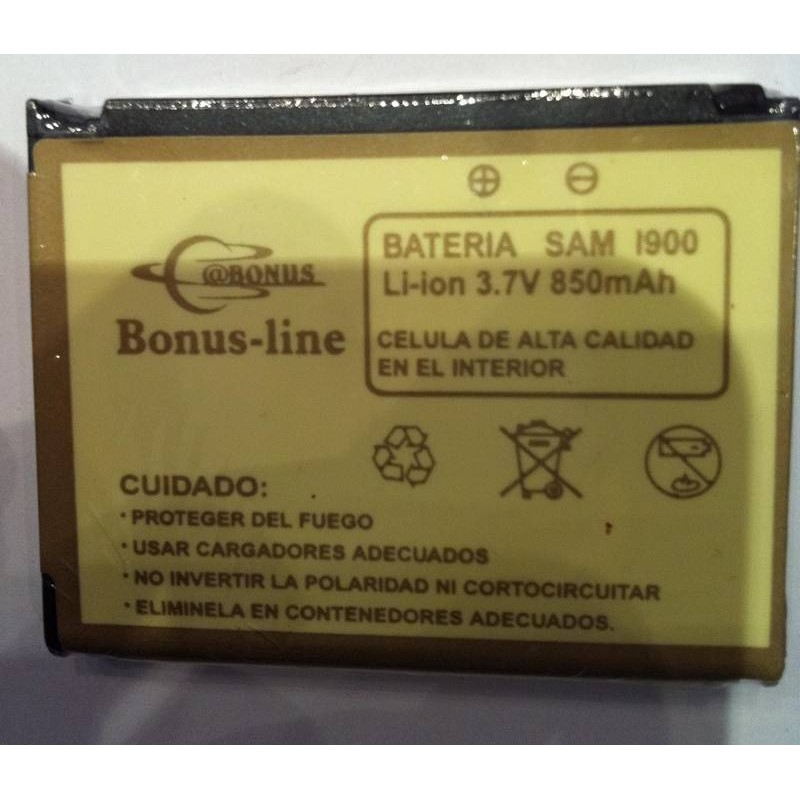 Bateria Samsung i900 850m/AH Li-ion de Larga Duracion