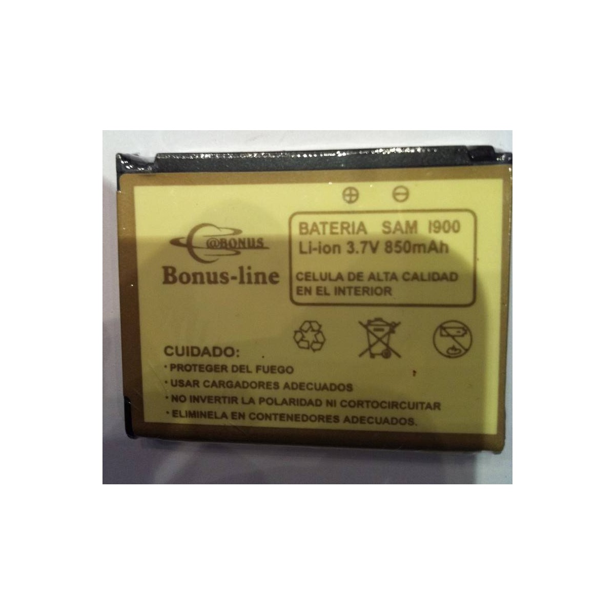Bateria Samsung i900 850m/AH Li-ion de Larga Duracion