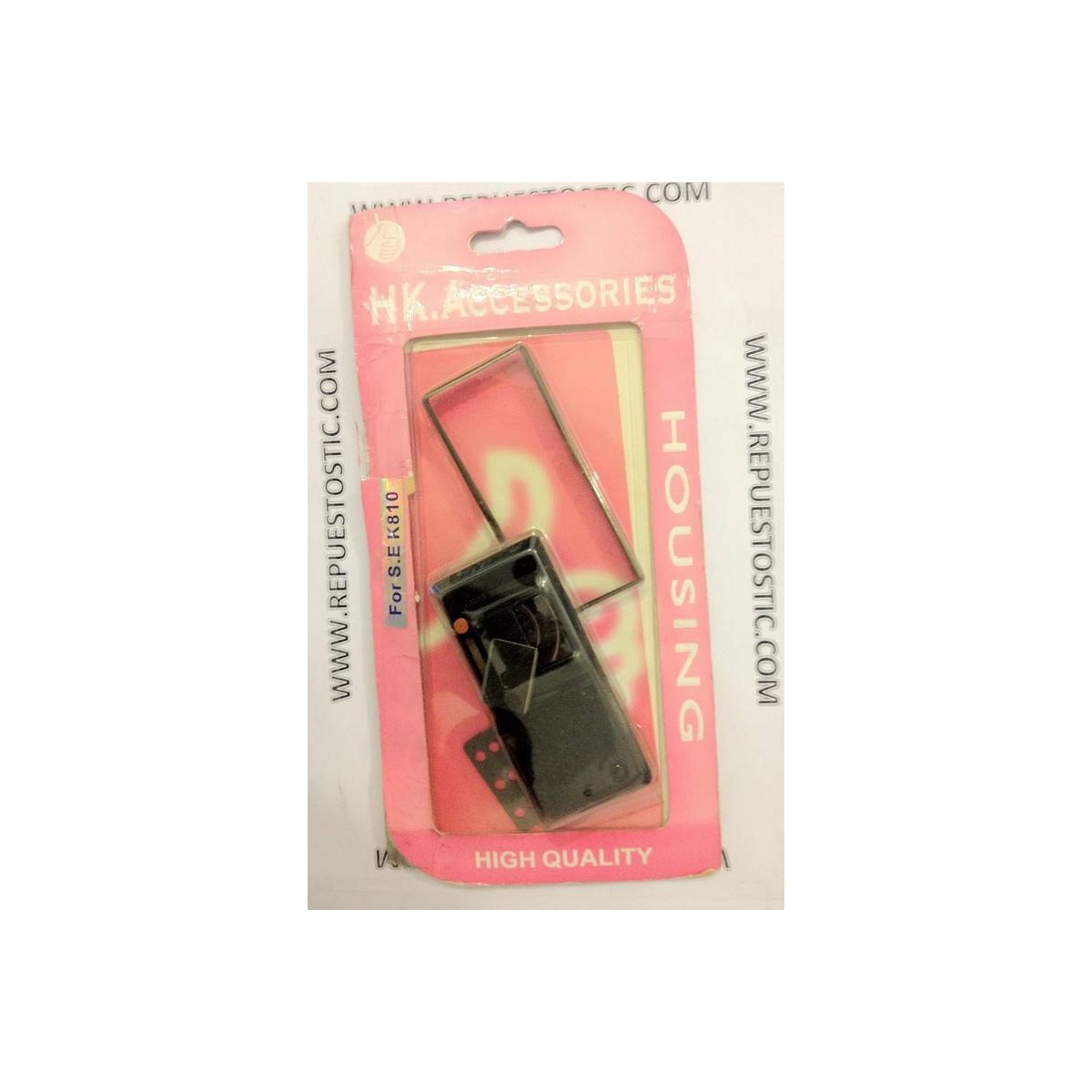 Carcaça Sony Ericsson K810 Preta