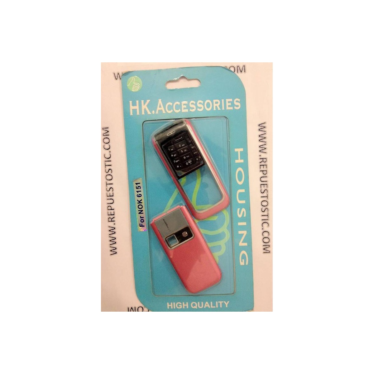 Carcasa Nokia 6151 Rosa