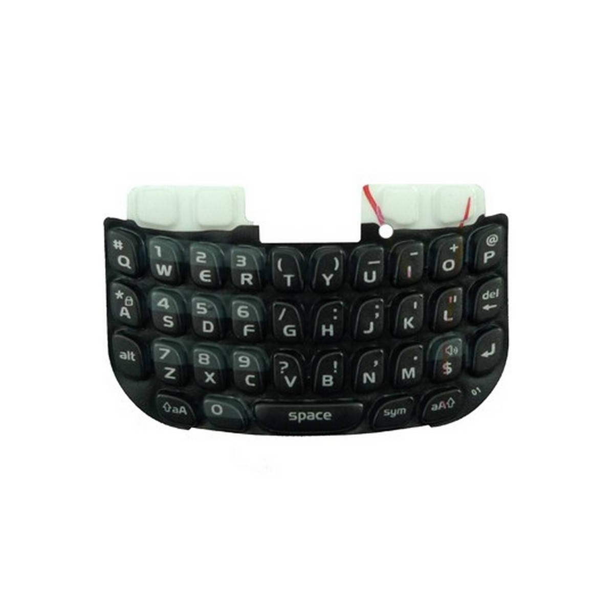 Teclado preto para BlackBerry 8520 Curve