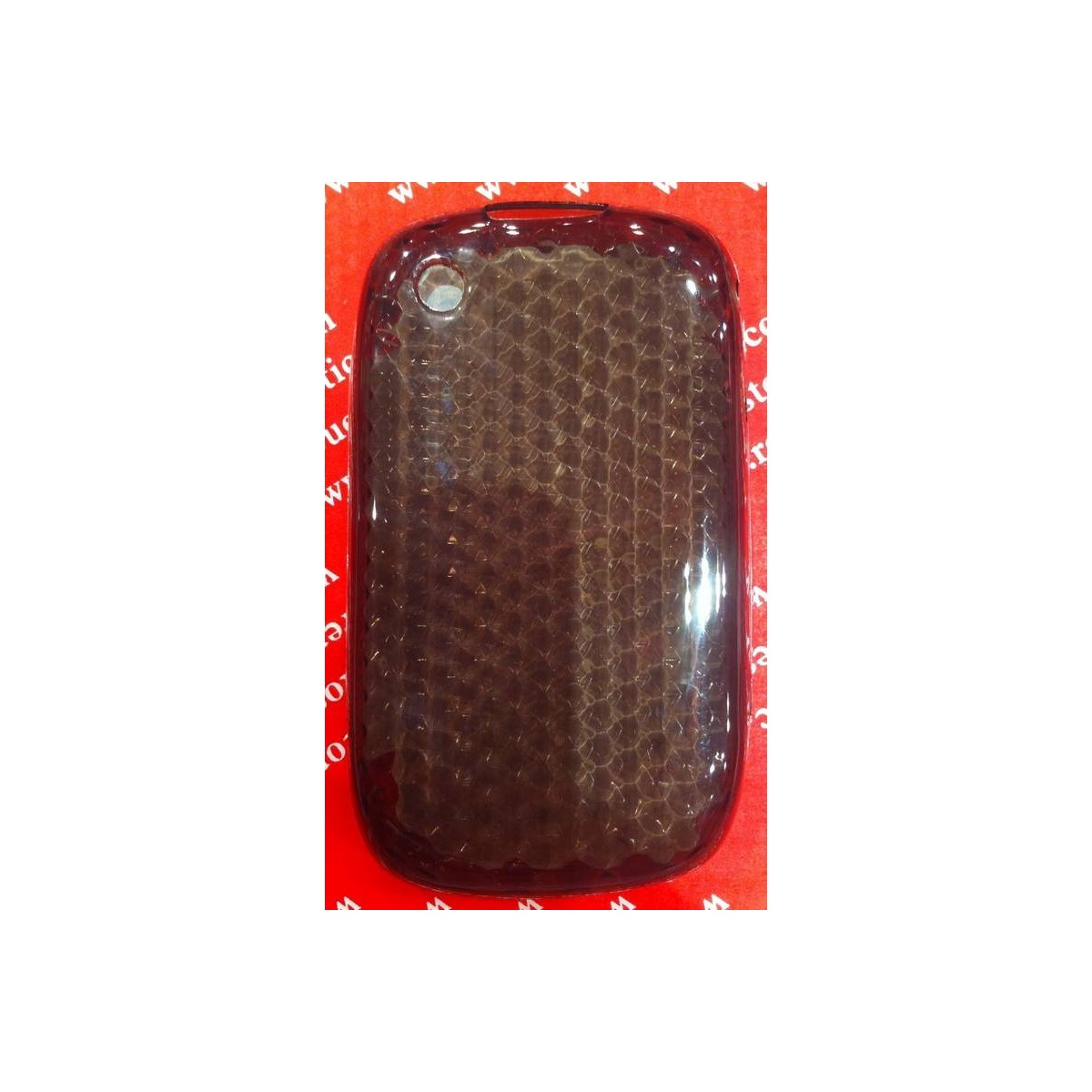 Funda Silicona BlackBerry 8520/9300 GRIS OSCURO