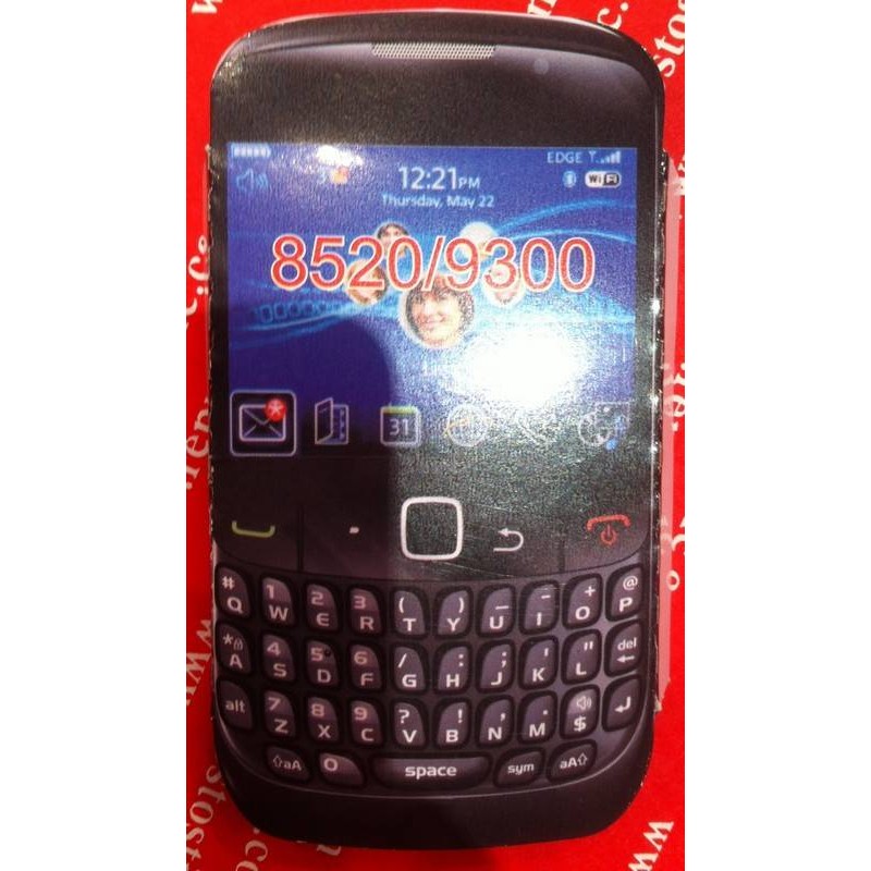Funda Silicona BlackBerry 8520/9300 MORADO