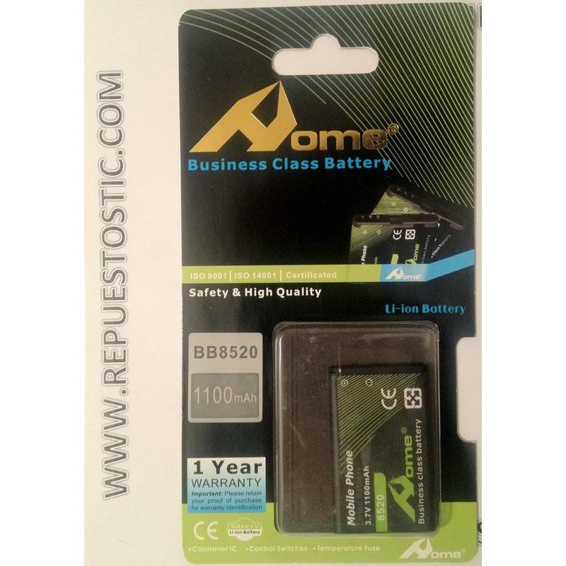 Bateria para BlackBerry 8520, 9300