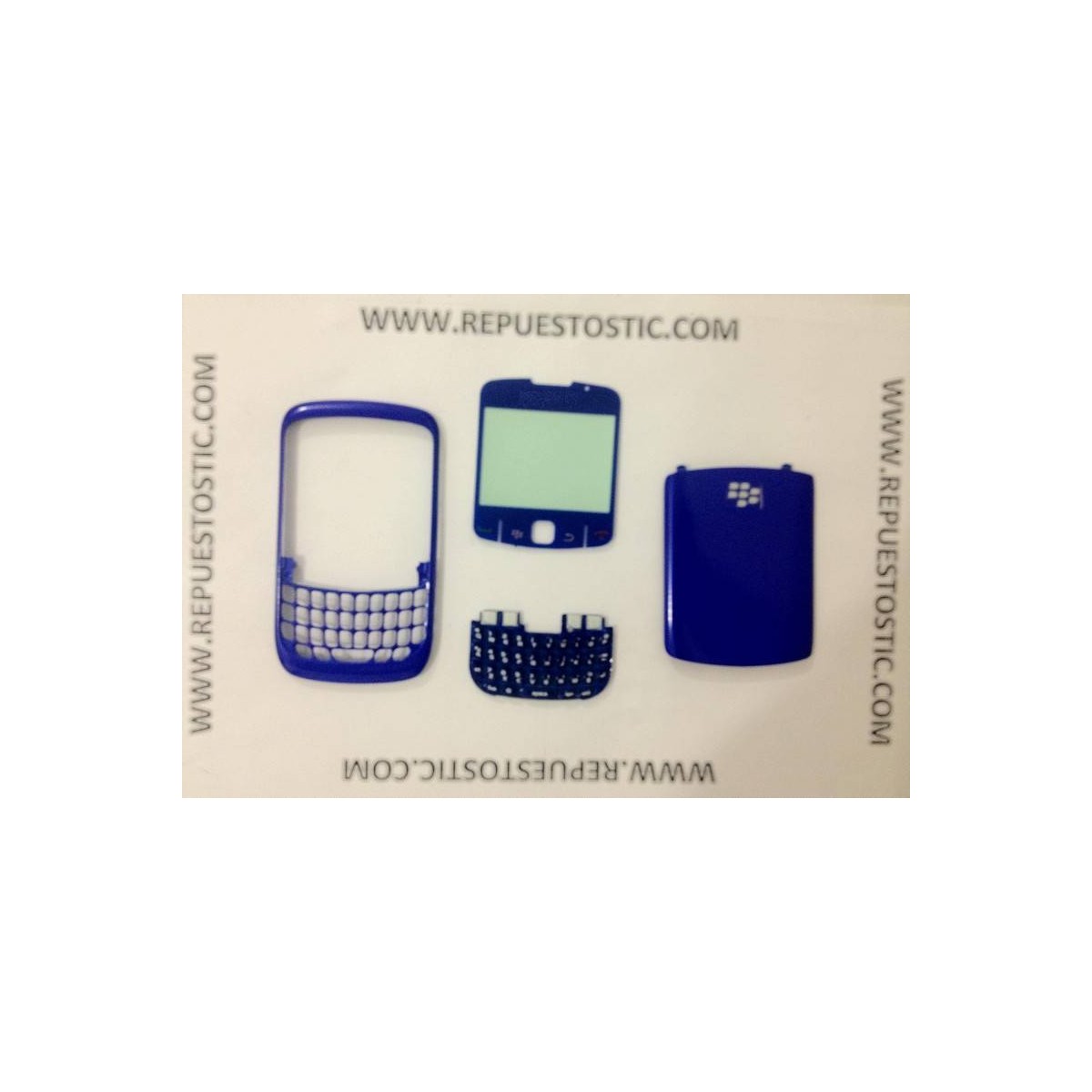 Carcaça BlackBerry 8520 Azul