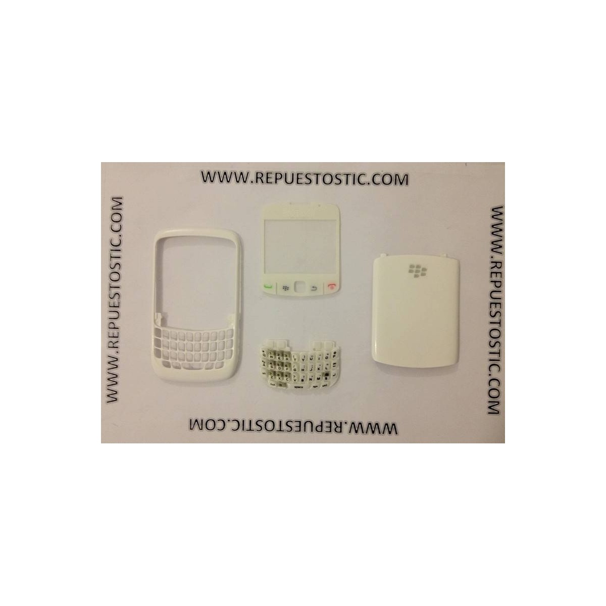 Carcaça BlackBerry 8520 branco