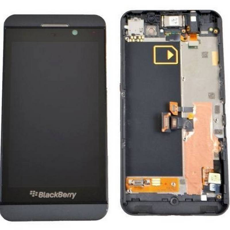 ecrã completa preta para blackberryz10 version 3G