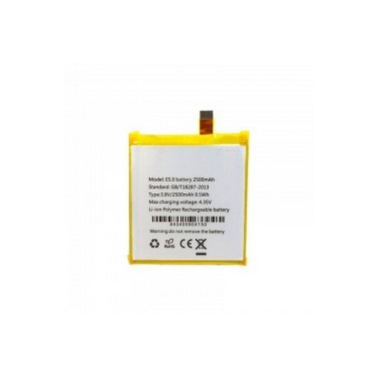 Bateria BQ E5 Hd, E5 Full HD 3.7v -- 2500mAh