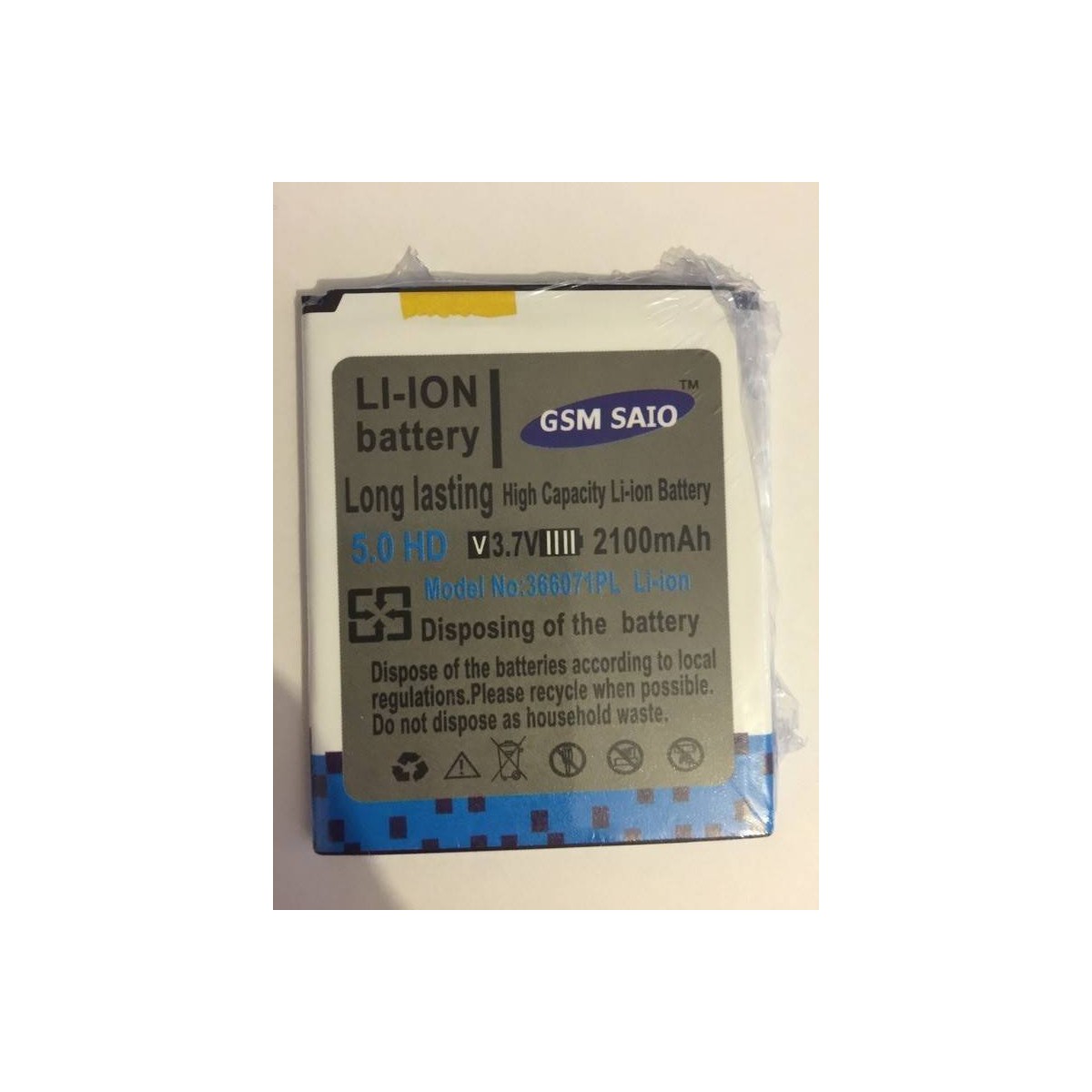 Bateria BQ 5 aquaris 3.7v --  2100mAh,