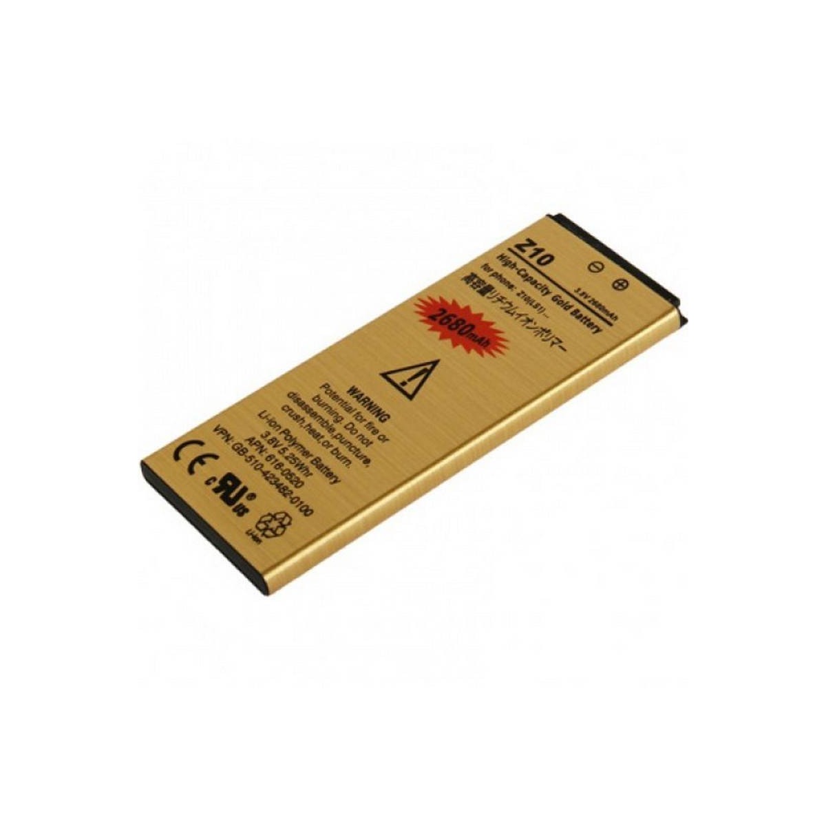 Batería Gold LS1 para Blackberry Z10 de 2680mAh