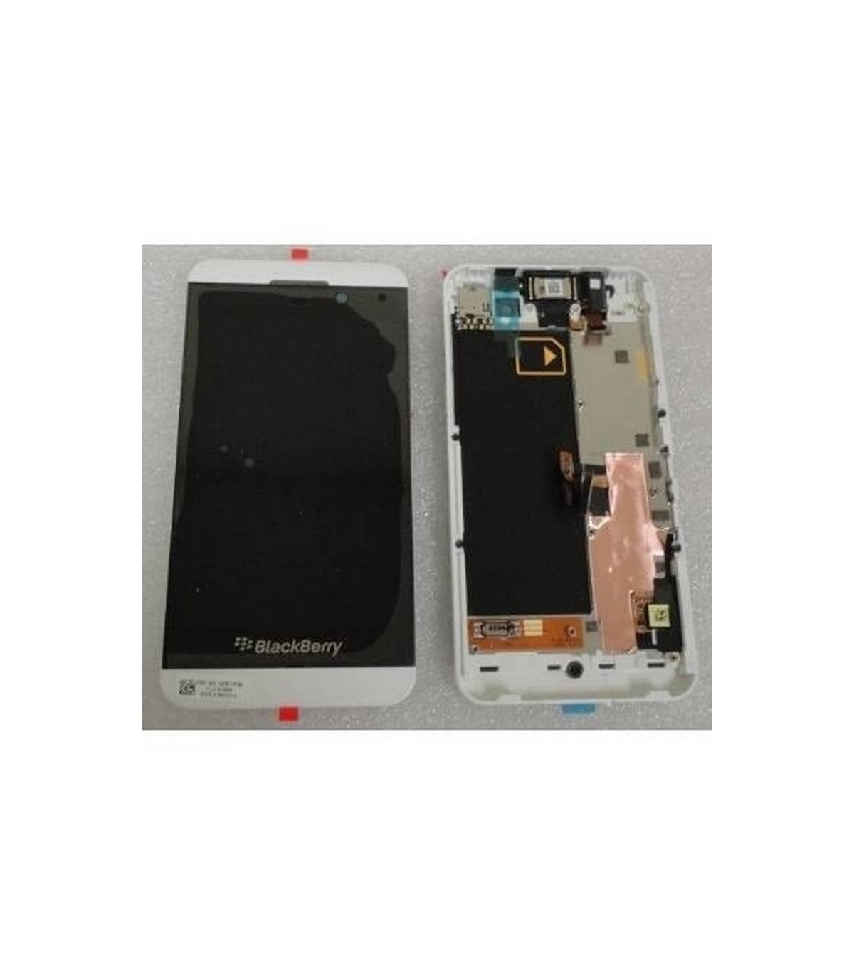 Ecrã completa com marco BlackBerry Z10 3G branca