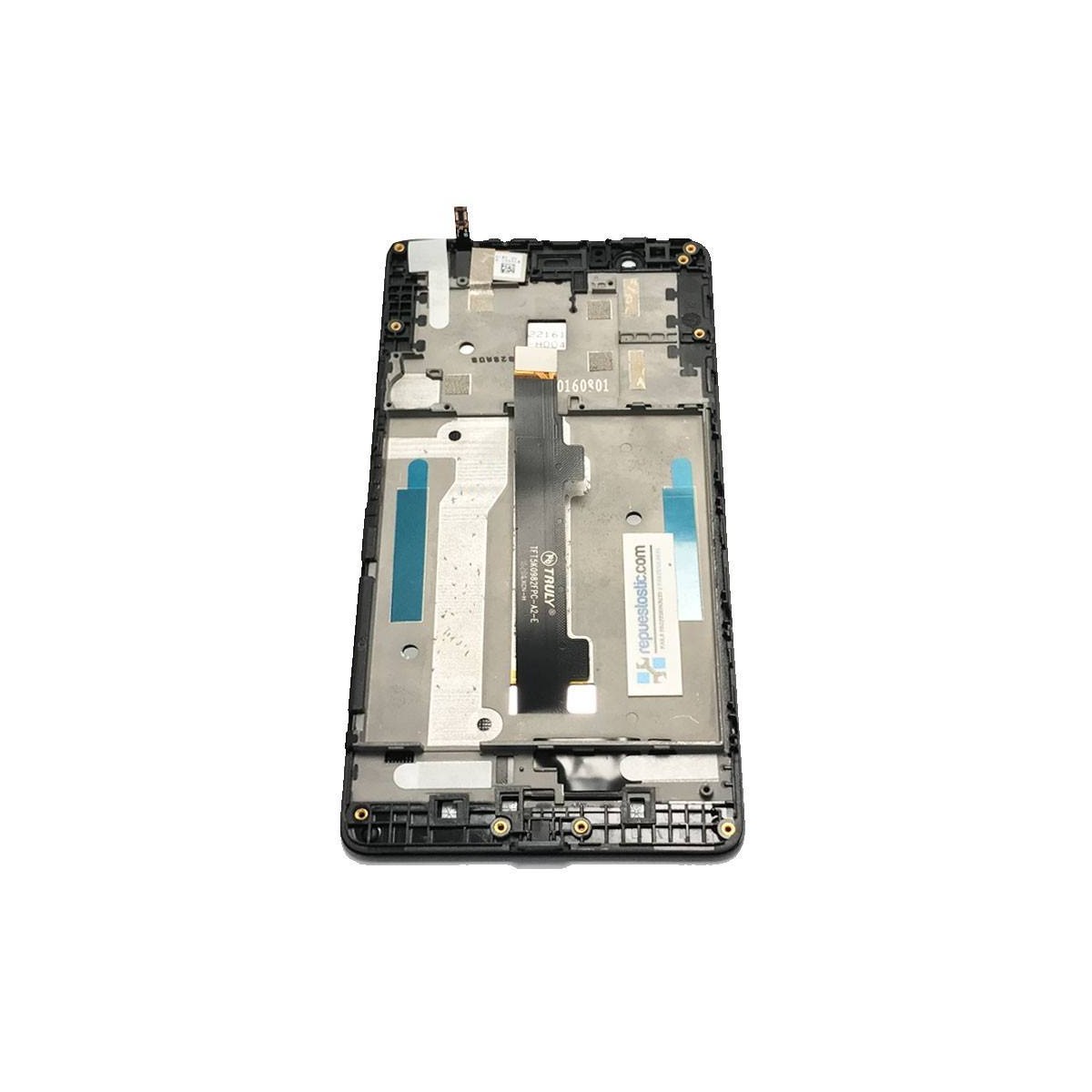 pantalla completa con marco Bq Aquaris E5 4G negra