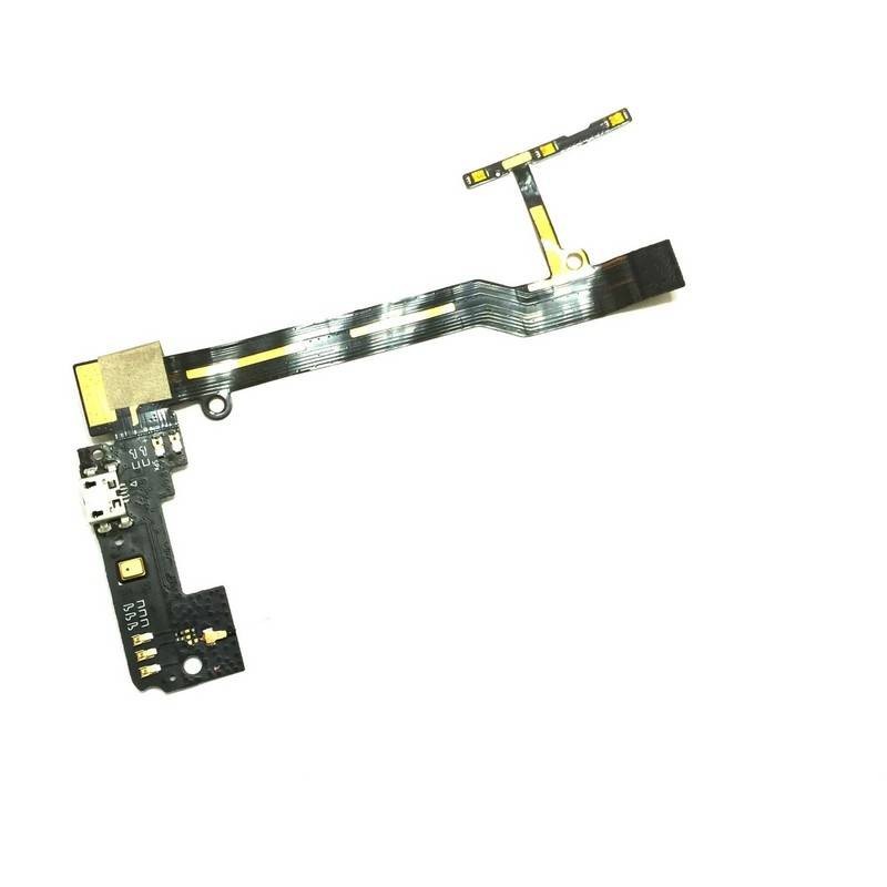 Flex con conector de carga y acesorios y micrófono para BQ Aquaris E5 4G E5S