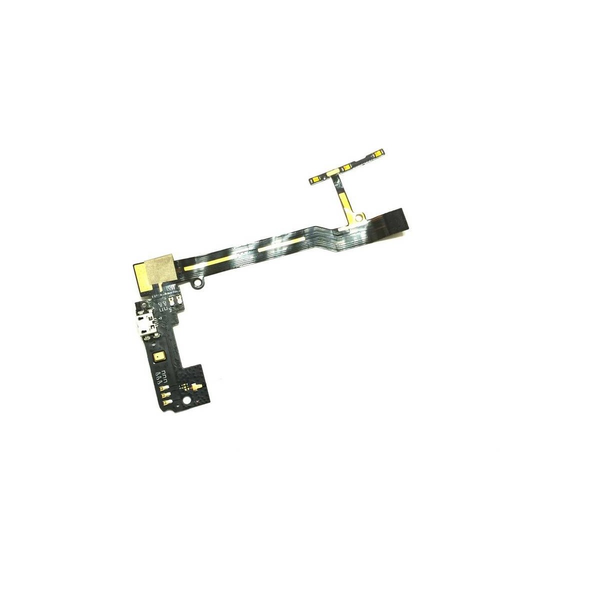 Flex con conector de carga y acesorios y micrófono para BQ Aquaris E5 4G E5S