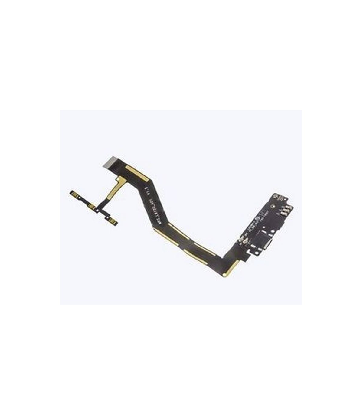 Flex con conector de carga y acesorios y micrófono BQ Aquaris M5