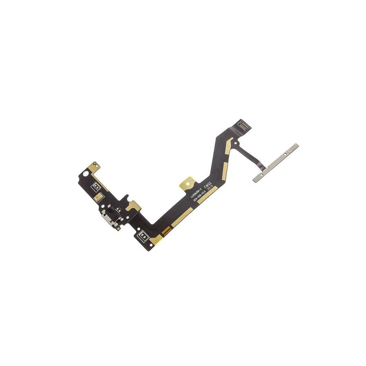 Flex con conector de carga y accesorios y micrófono y botonera para BQ Aquaris A4.5 ORIGINAL 