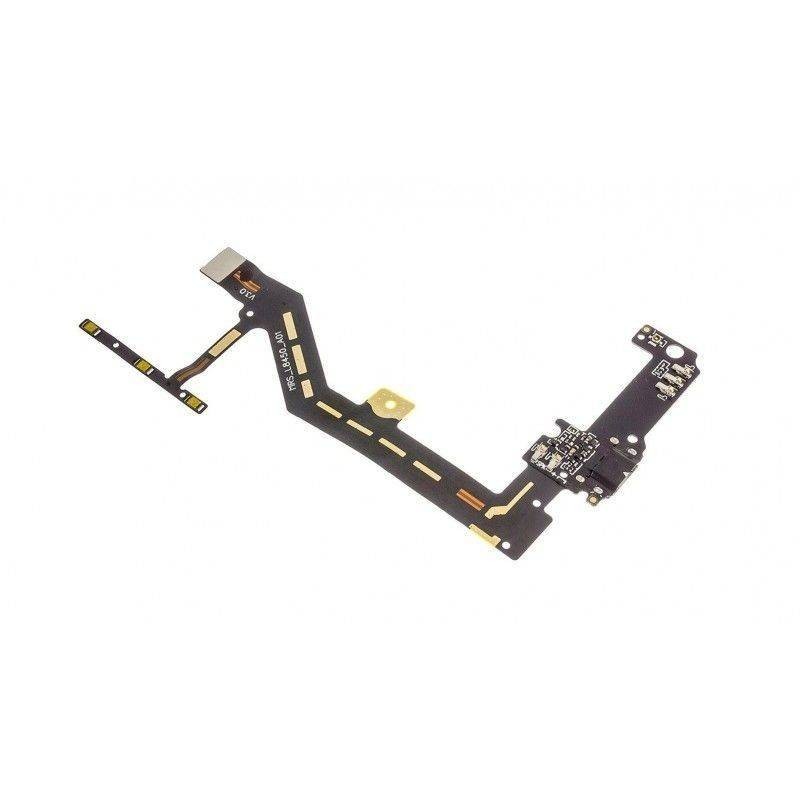 Flex con conector de carga y accesorios y micrófono y botonera para BQ Aquaris A4.5 ORIGINAL 