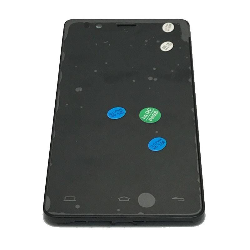 Ecrã completa com marco Original para Bq Aquaris E4.5 preta