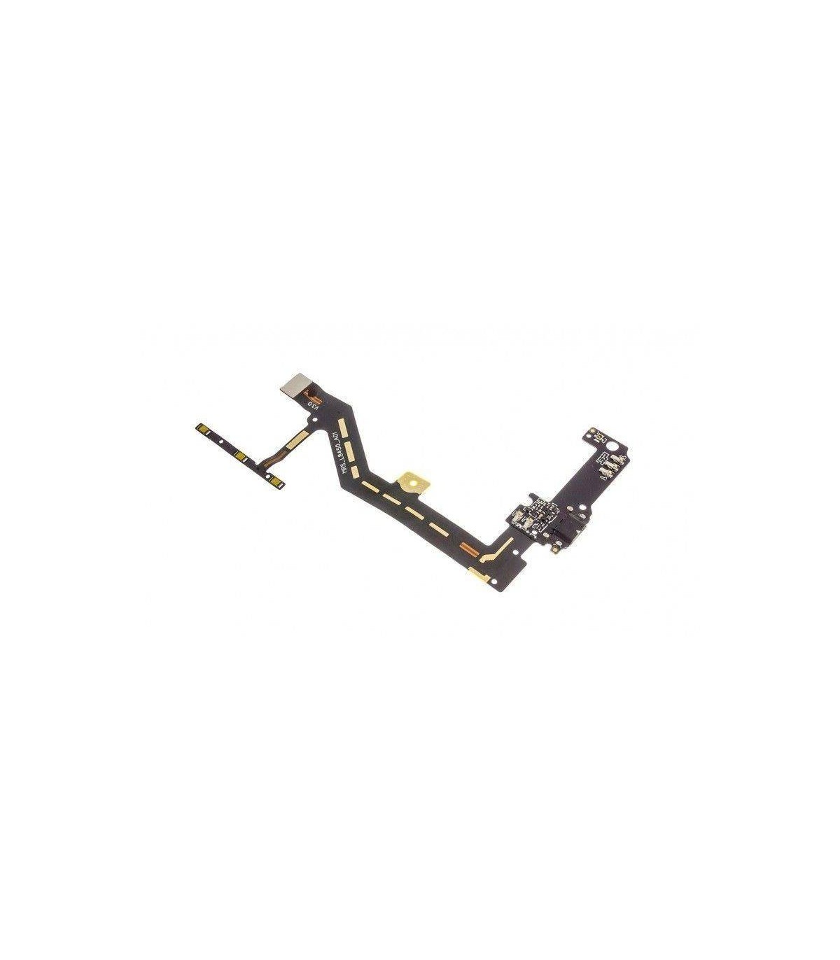 Flex con conector de carga y accesorios y micrófono y botonera para BQ Aquaris M4.5 ORIGINAL 