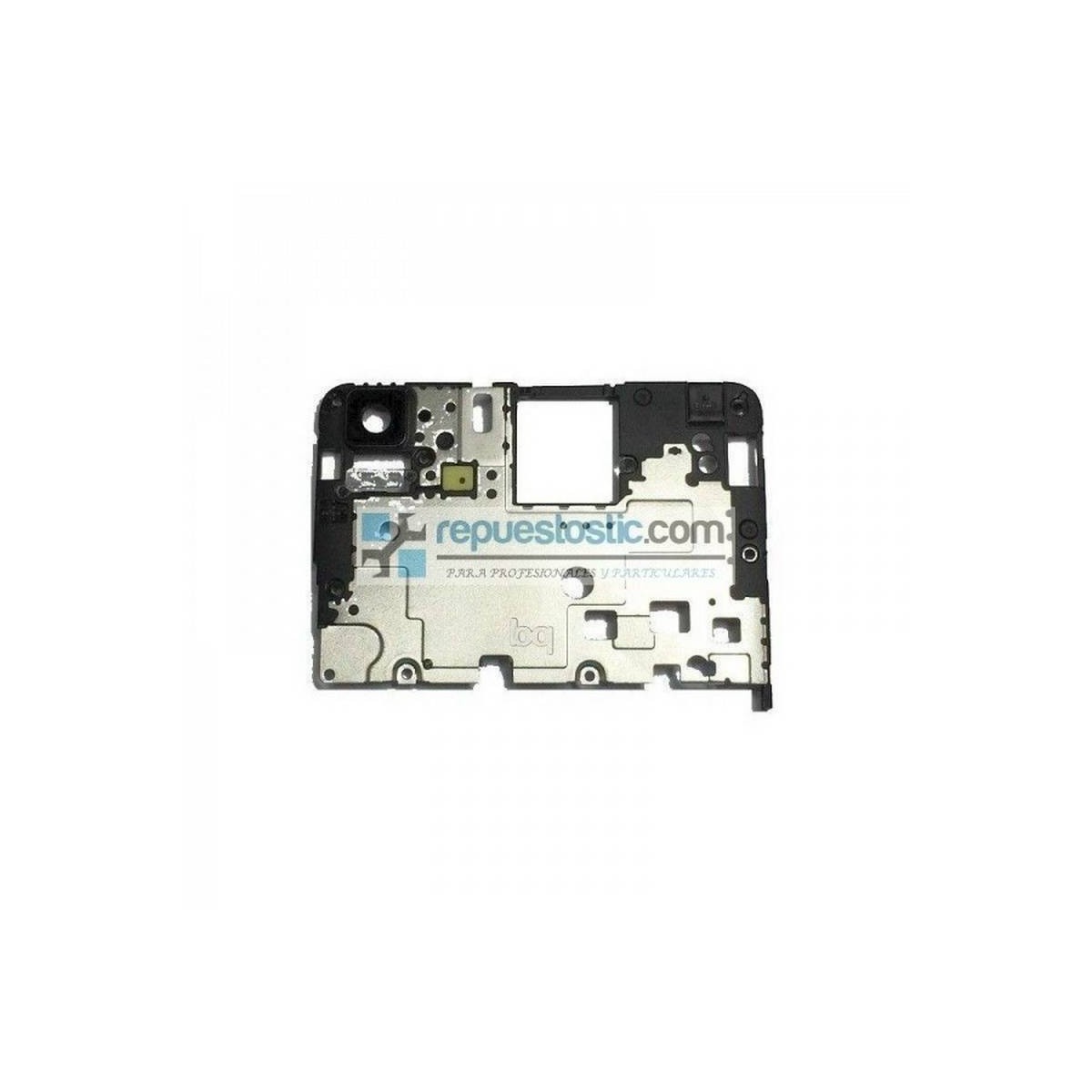 Carcasa Intermedia + Antena WIFI para Bq Aquaris E5s ORIGINAL nueva