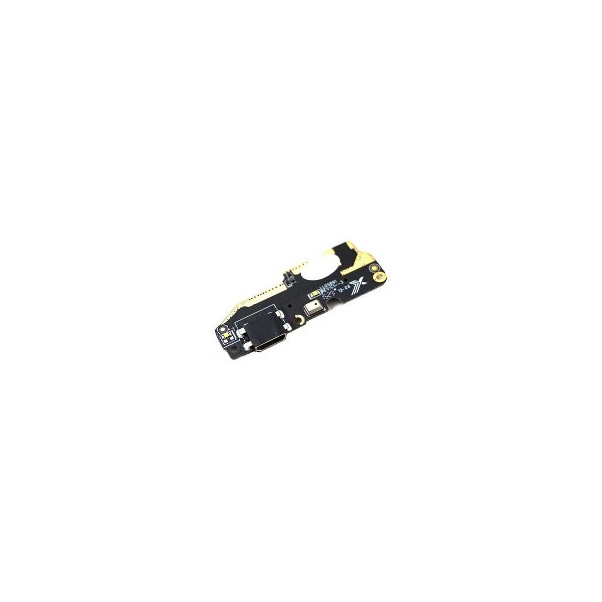 Placa auxiliar inferior con conector micro USB y micrófono para BQ Aquaris X5 ORIGINAL nuevo (XMX)