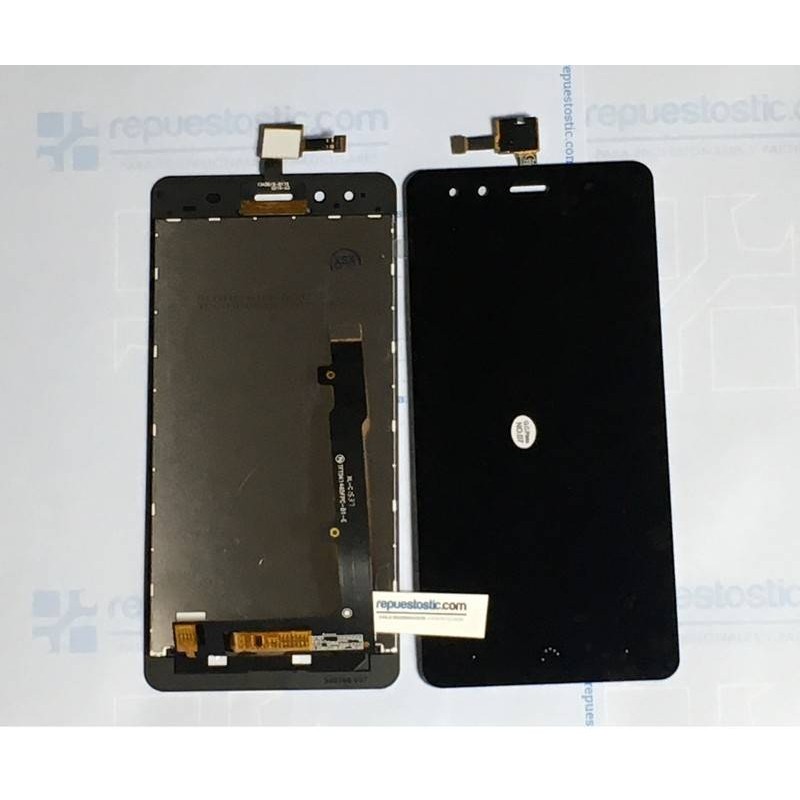 Pantalla completa BQ Aquaris X5 negra de alta calidad