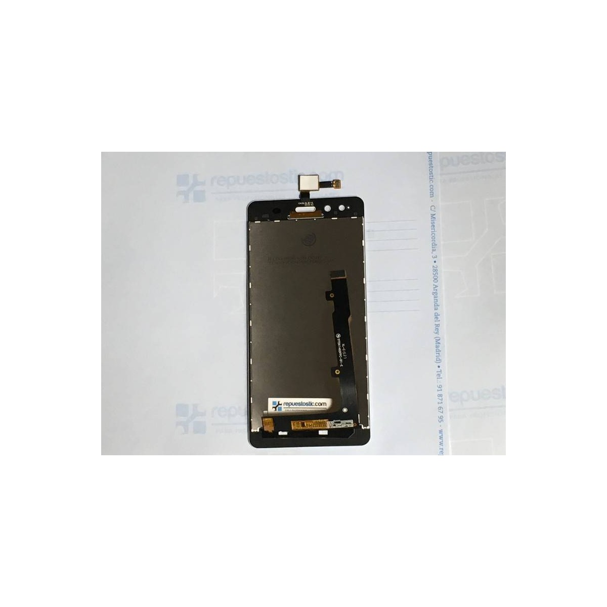 Pantalla completa BQ Aquaris X5 Blanca de alta calidad