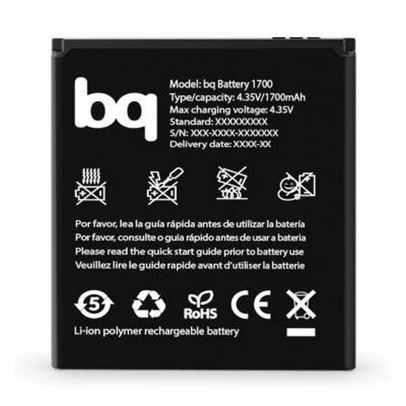 Batería ORIGINAL de 1700 mAh para Bq E4