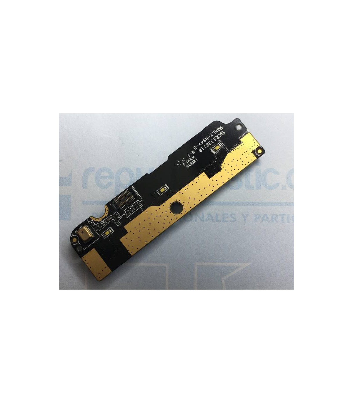Placa auxiliar con micrófono y vibrador para BQ Aquaris E4