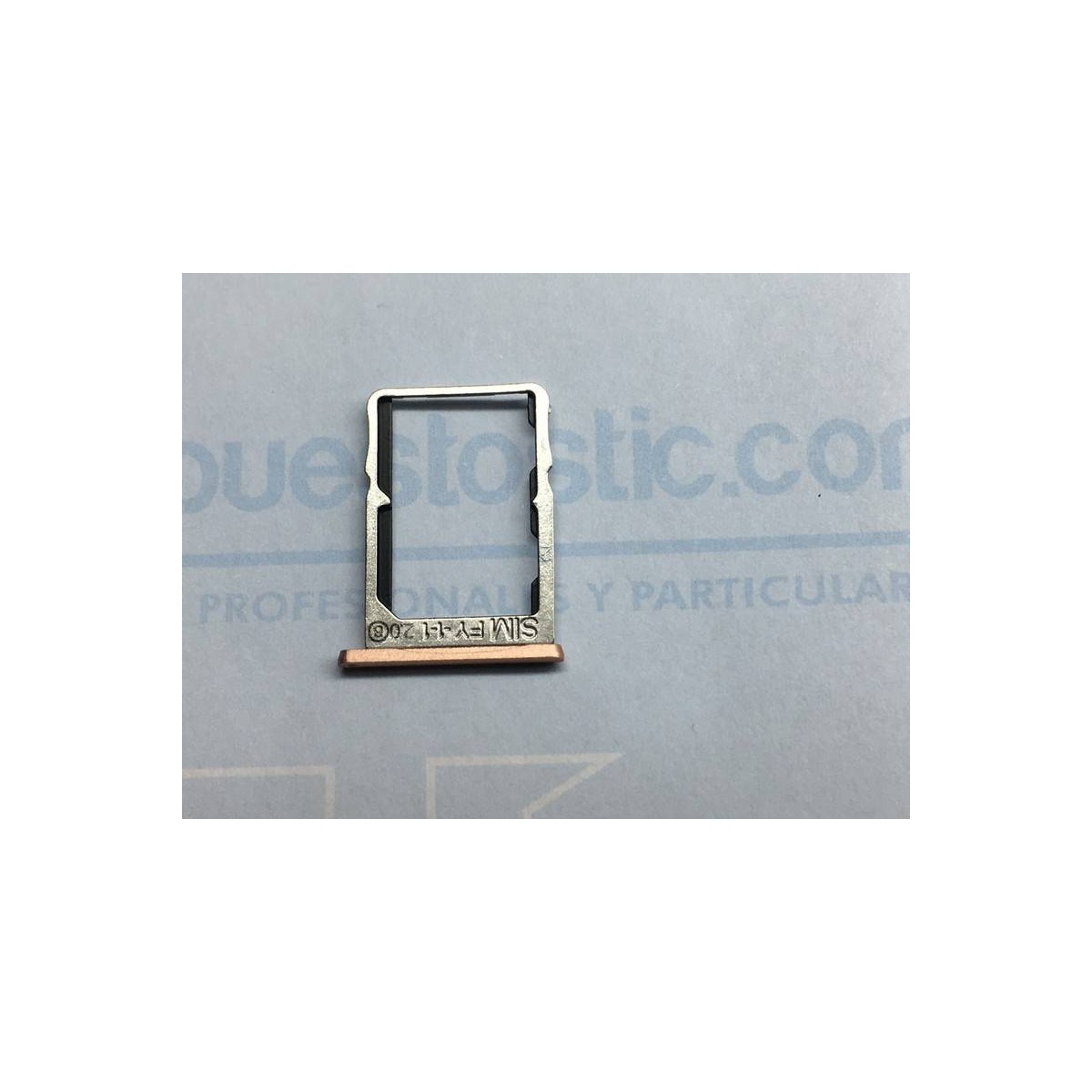 Porta SIM (Rosa Dorado ) para Bq X5 ORIGINAL