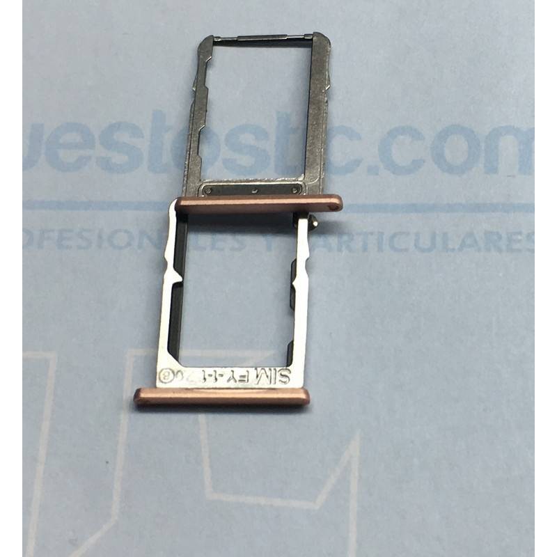 Porta SIM (Rosa Dorado ) para Bq X5 ORIGINAL