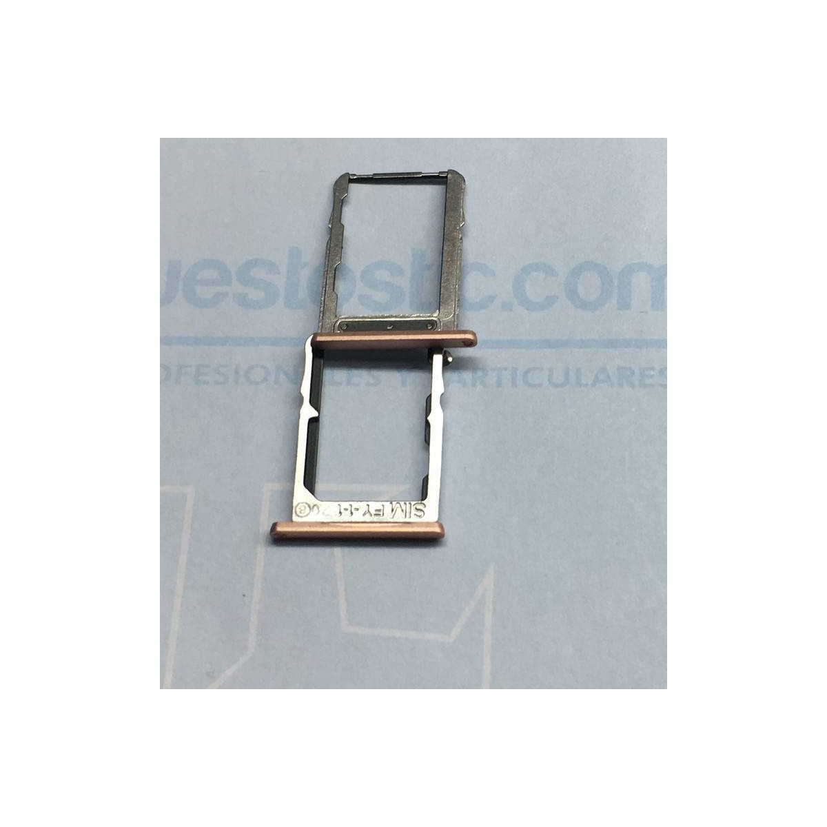Porta SIM (Rosa Dorado ) para Bq X5 ORIGINAL