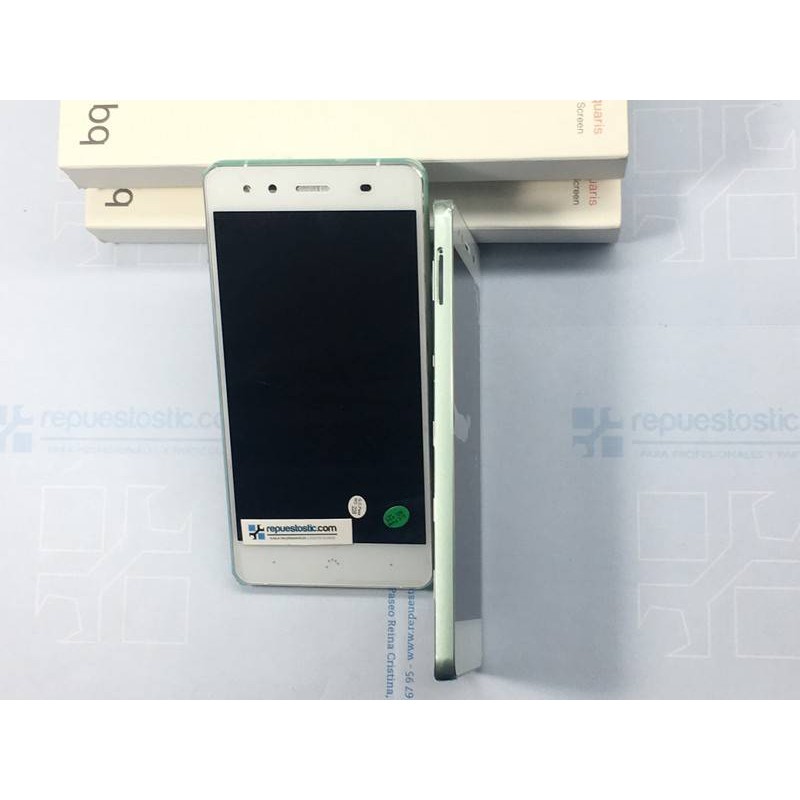 Pantalla ORIGINAL para Bq X5 (Plata) (Green) 