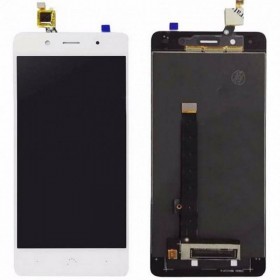 Ecrã completa (LCD + táctil) branca para BQ Aquaris X5 Plus